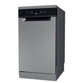 WHIRLPOOL WSFC3M27X Ελεύθερο Πλυντήριο Πιάτων για 10 Σερβίτσια 45cm Inox